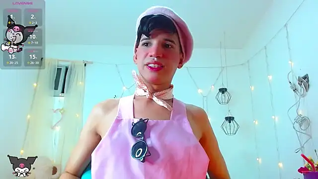 Ariel Femboy  online show from 01.09.25