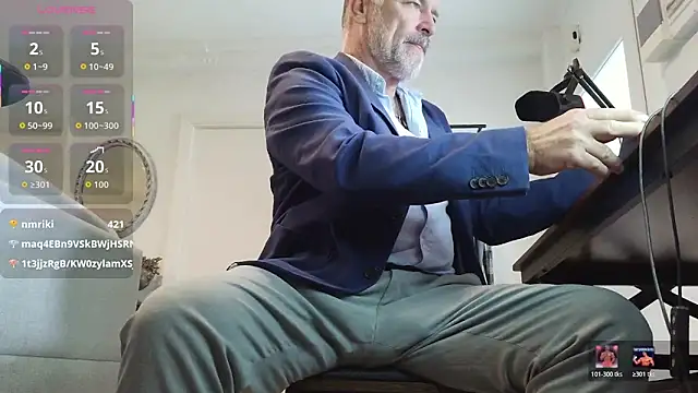 Snapshot of DaddybearVLC chatting on 03.21.26 DaddybearVLC online show from 03.21.26