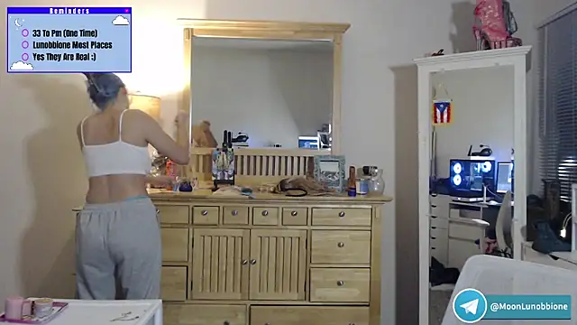 Snapshot of Lunobbione chatting on 03.01.26 Lunobbione online show from 03.01.26