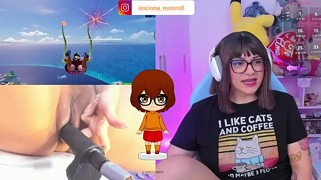 Snapshot of cinna_monroll chatting on 04.18.26 cinna monroll online show from 04.18.26