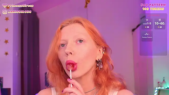 Snapshot of Circus_Princess chatting on 02.22.25 Circus Princess online show from 02.22.25