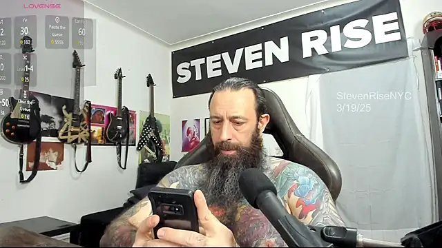 StevenRiseNYC online show from 03.20.25