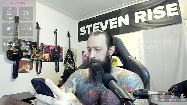 StevenRiseNYC online show from 11.24.25